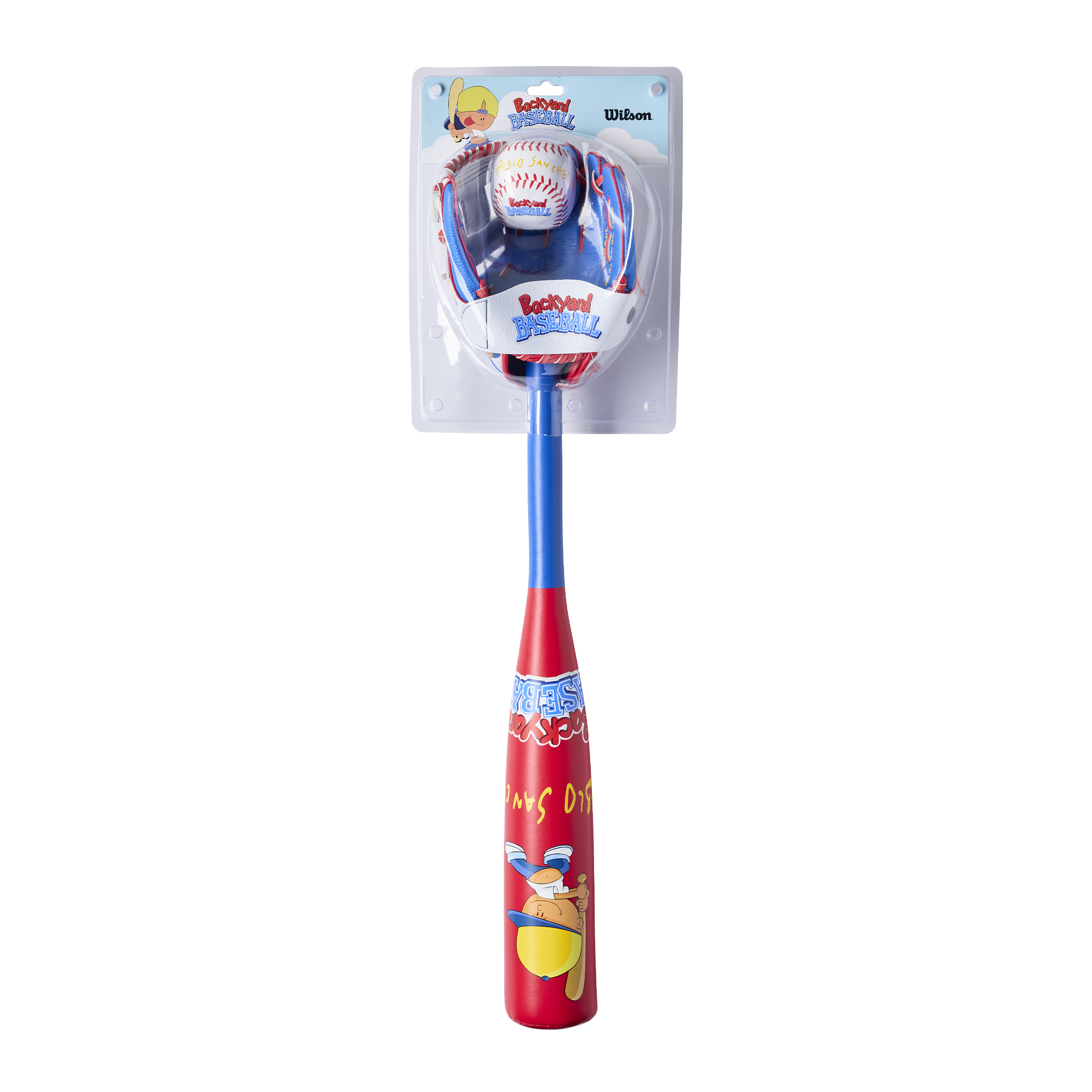 2026 Backyard Baseball A200® EZ Catch™ 10” Glove, Ball & Bat Kit