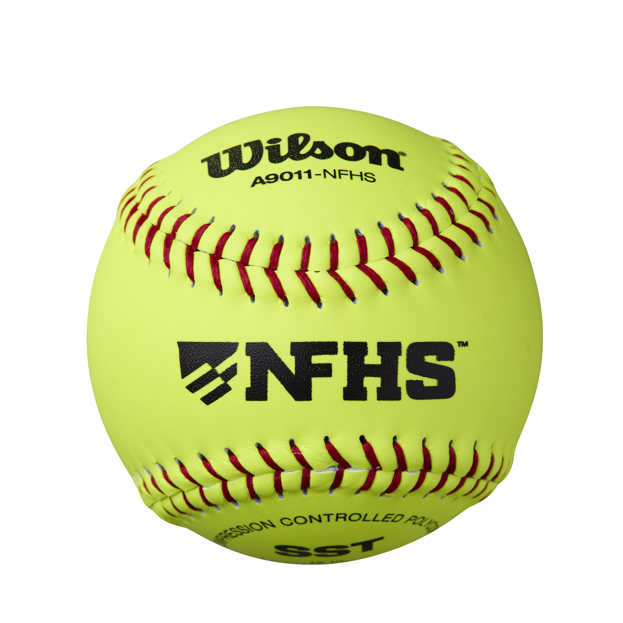 A9011 Collegiate/HS NFHS Leather Polycore Softballs | Wilson