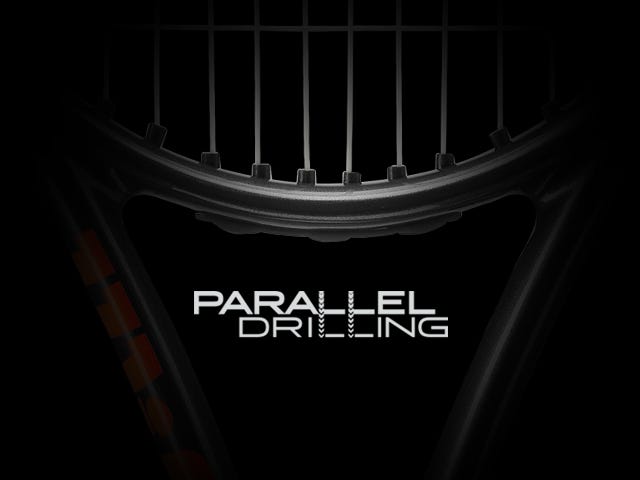 Wilson Tennis Racket Parallel Drilling Technology