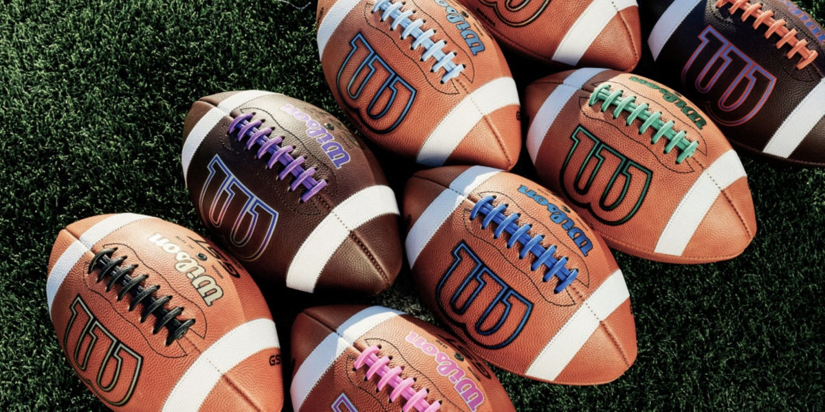Wilson Sporting Goods Custom Footballs