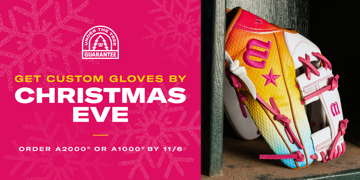 Get Custom Gloves by Christmas Eve, Order A2000 or A1000 by 11/6