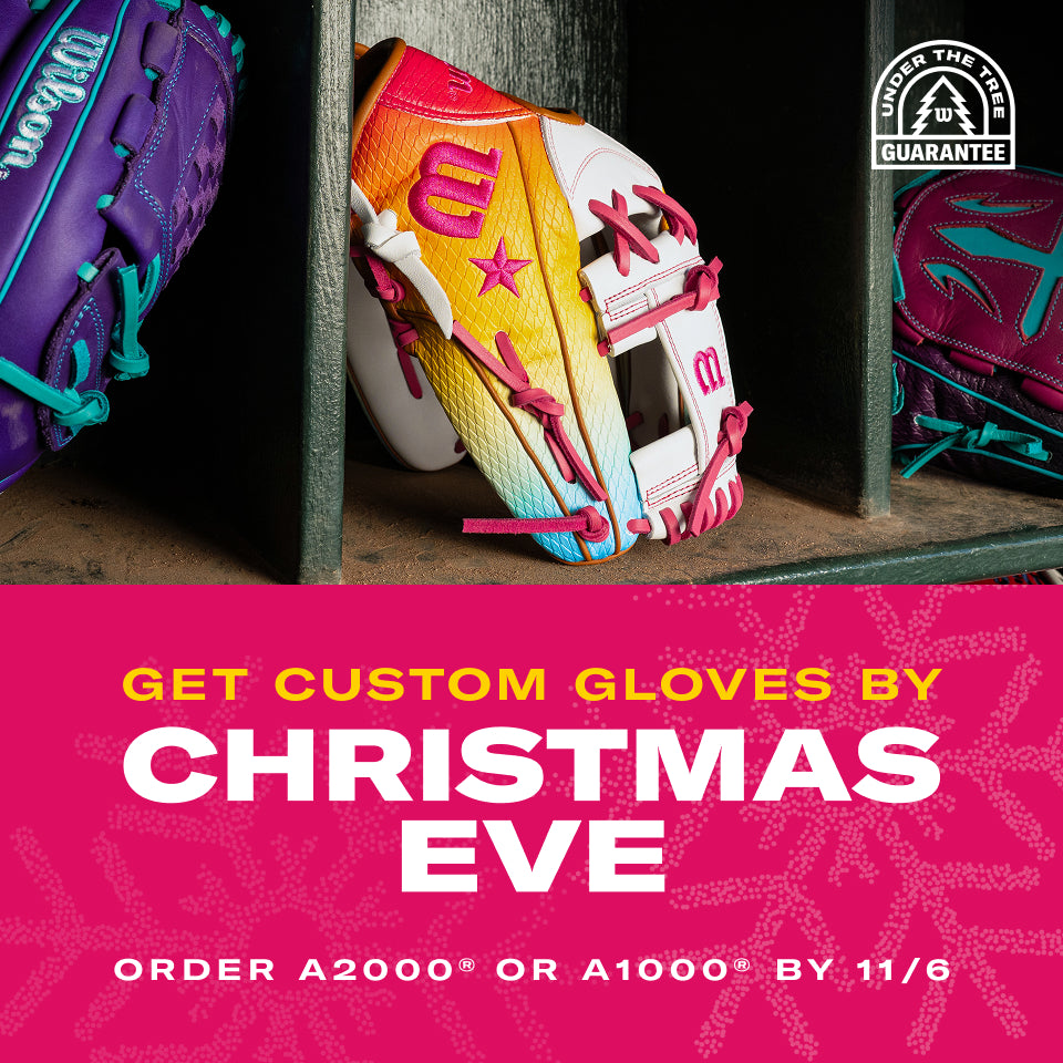 Get Custom Gloves by Christmas Eve, Order A2000 or A1000 by 11/6