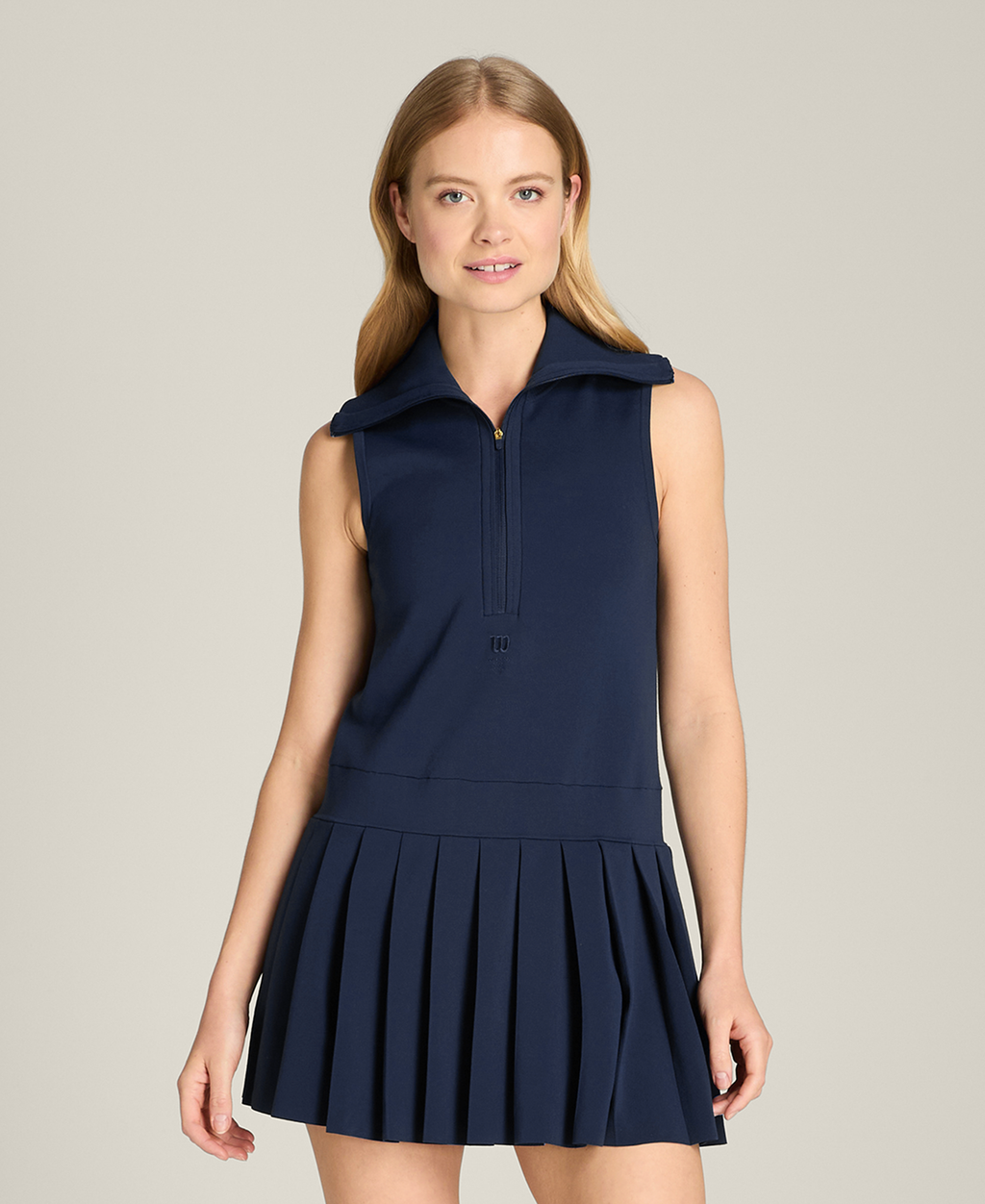 WE00082U001001_7_HALF_ZIP_PLEATED_DRESS_W_CLASSIC_NAVY