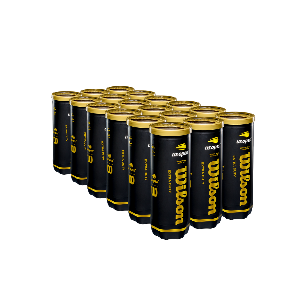 US Open Extra Duty 3 Ball Can (24 Pack) | Wilson Sporting Goods