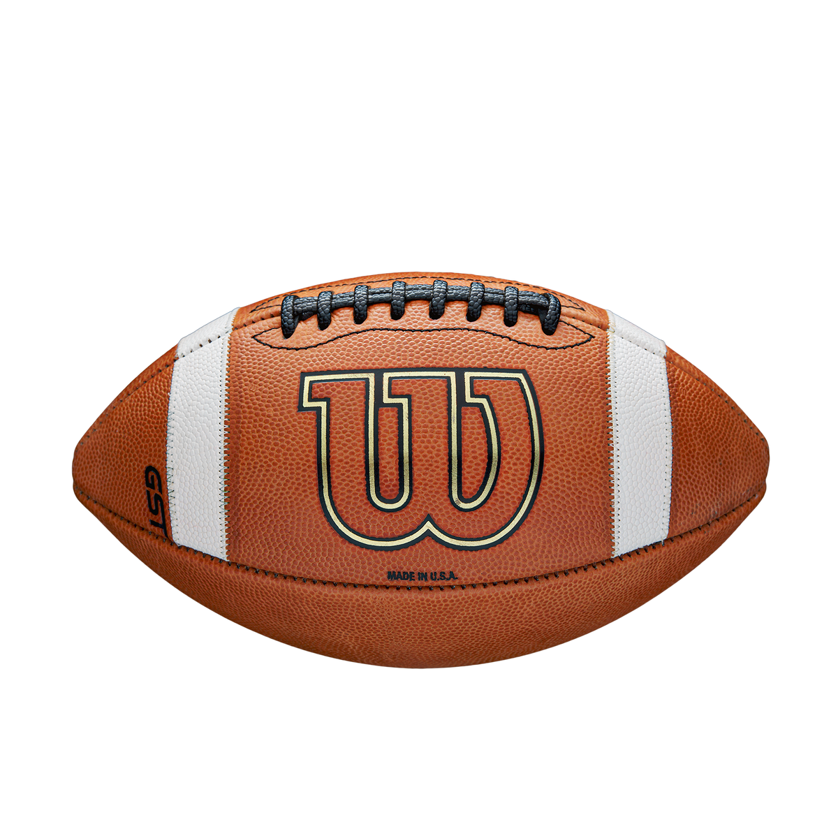 【新品未使用】Wilson GST アメフトボール 公式サイズ WTF1003B_0_OF_GST_Football_BR_