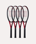 Clash 100L V3 4 Tennis Racket Bundle