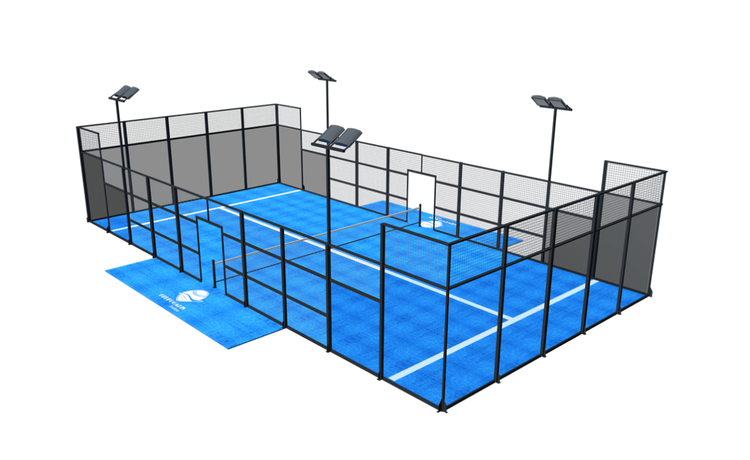 Illustration of a Padel Court