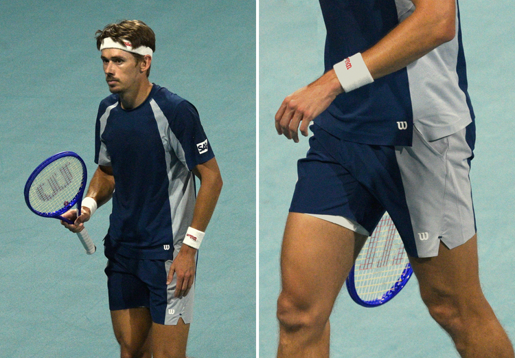 Alex de Minaur in Wilson Tournament Short