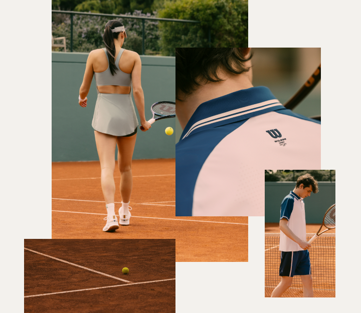 new Wilson Sportswear collection on the court