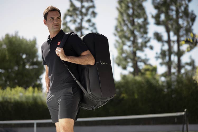 Roger Federer's Tennis Racket Bag