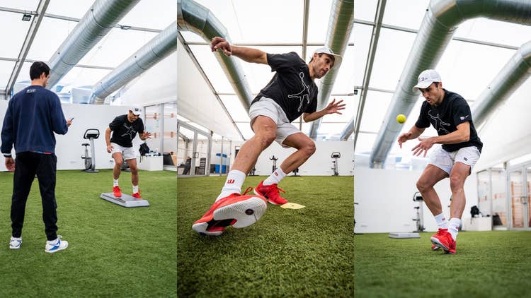 Bela training agility, speed and reaction during preseason