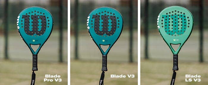 Blade V3 padel rackets