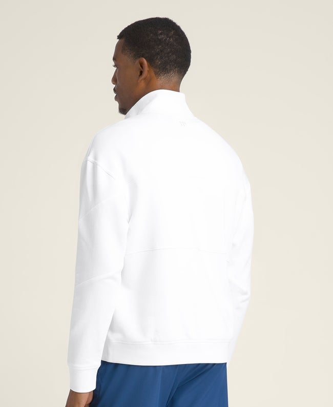 Bright White Parkside Half-Zip Pullover | Wilson Sporting Goods