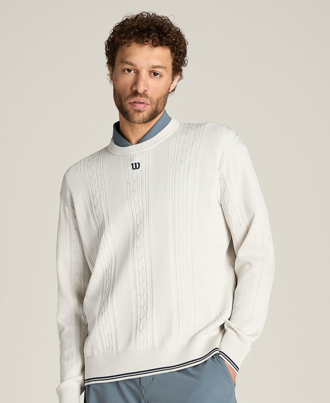 wilson ニット Stone Cable Sweater | Wilson Sporting Goods