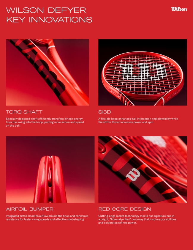 Defyer 98 Pro V1 Tennis Racket | Wilson Sporting Goods