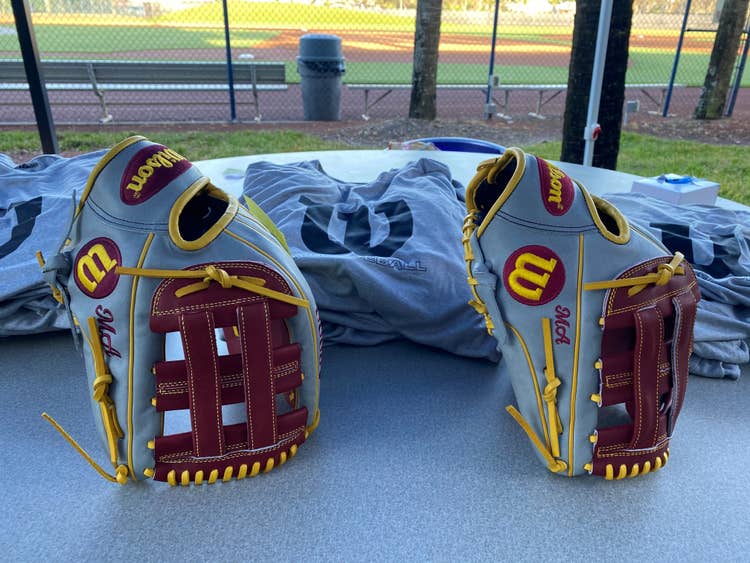 Miguel Andujar's gloves