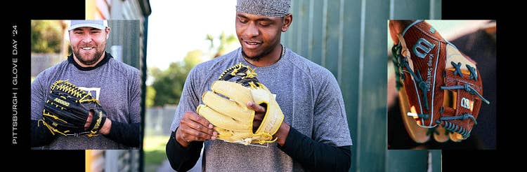 Pittsburgh Pirates Wilson Baseball Gloves
