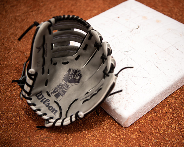 The A2000 TA7 glove with the Power in Unity logo on the palm.