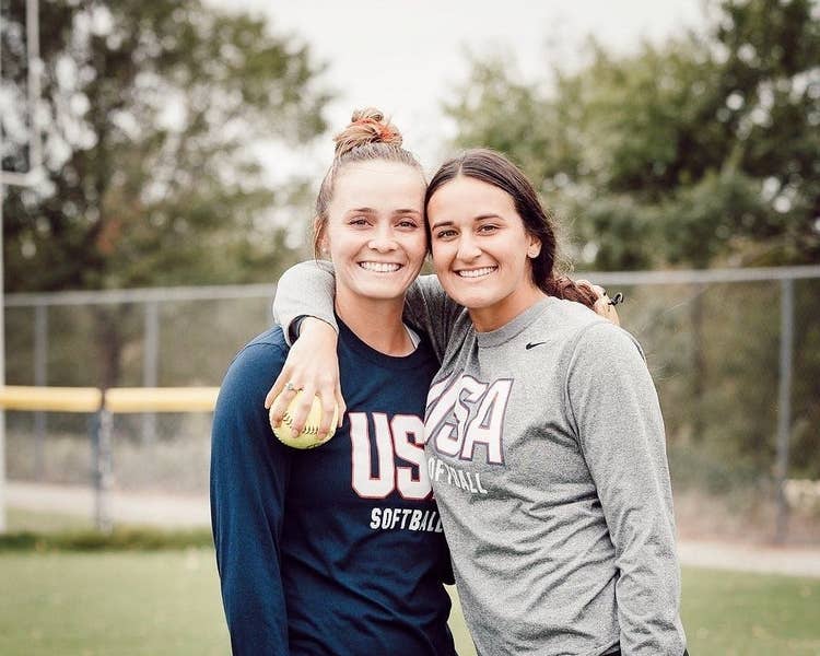 ali and delaney posing for picture