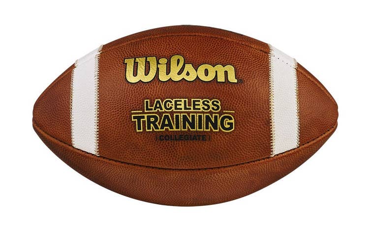 a laceless training football