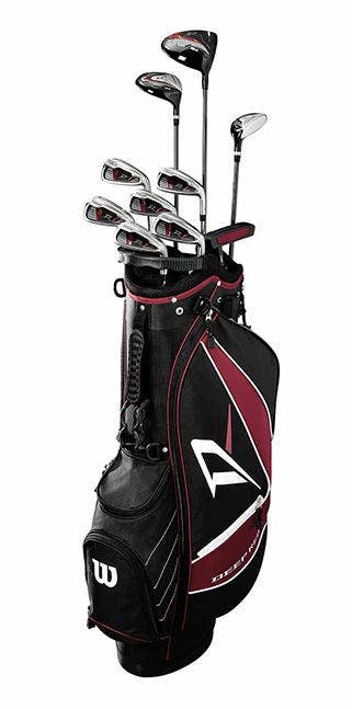 deep red mens set