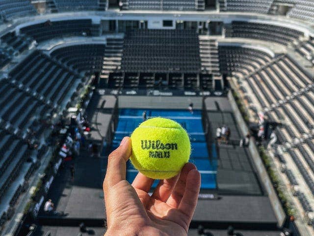 X3 Speed Padel Ball in the Foro Italico