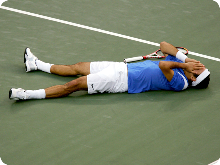 Roger Federer in Grand Slam #4