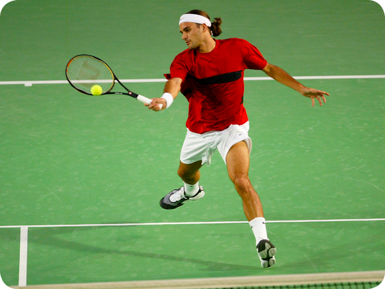Roger Federer in Grand Slam #2