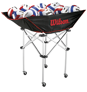 Indoor Standup Volleyball Cart