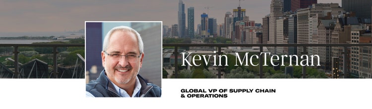 Kevin McTernan, Global Vice President of Operations