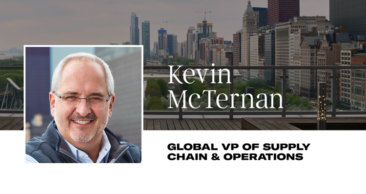 Kevin McTernan, Global Vice President of Operations