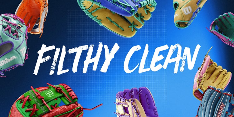 Filthy Clean - Custom Wilson Sporting Goods Baseball and Fastpitch Gloves