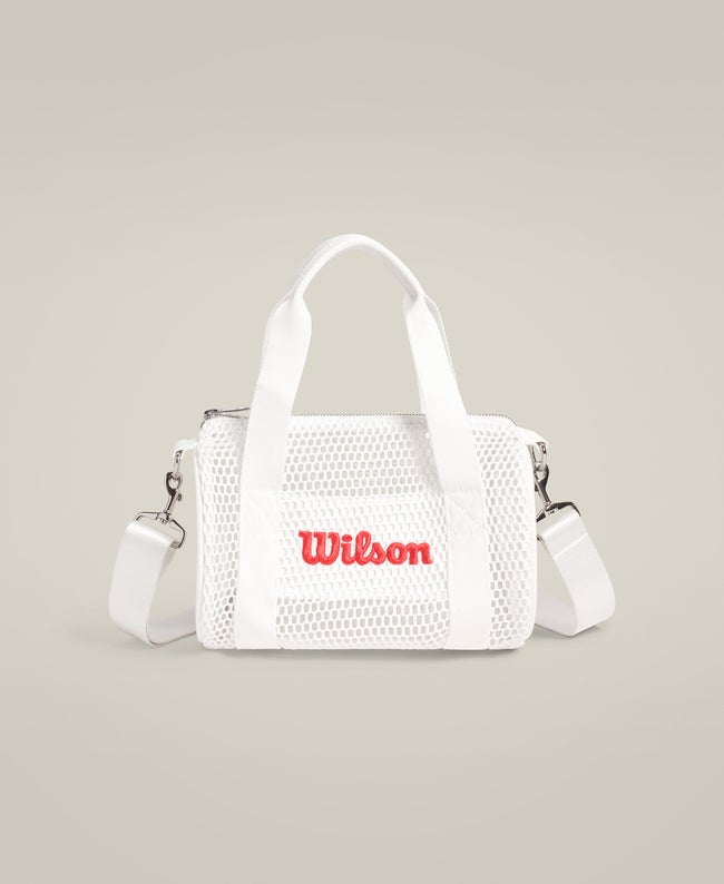 Bright White Mesh Mini Duffle | Wilson Sporting Goods