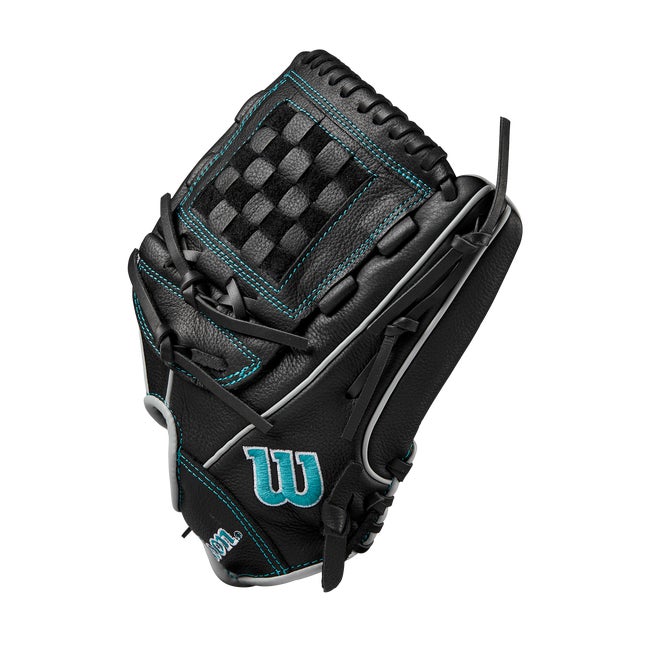 Gant De Softball Wilson 2024 A500 Siren – 31,8 Cm, Cuir Pleine Fleur, Ajustement Rapide Du Poignet – Pour Enfant, Main Droite