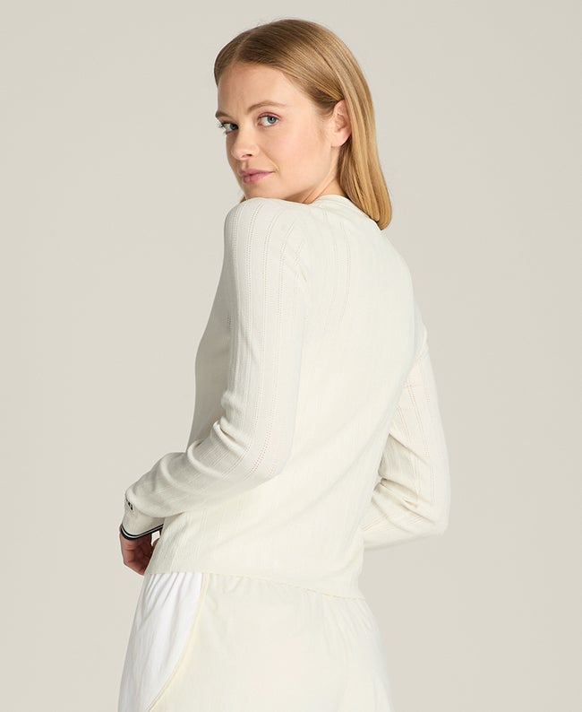 Sandrift Courtside Shrunken Cardigan | Wilson Sporting Goods