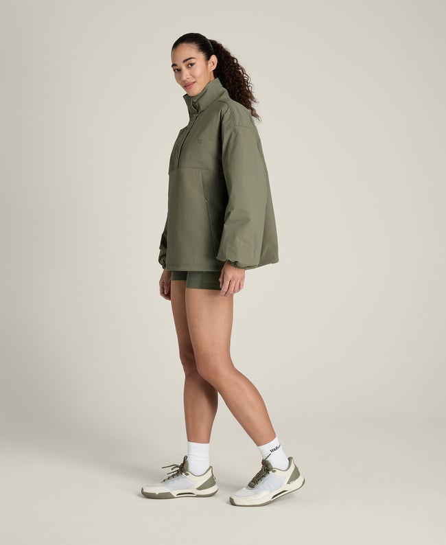 Vetiver Nylon Lined Popover | Wilson Sporting Goods