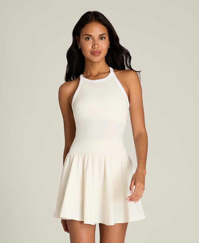 white athletic dress Cross Back Tennis Waist 30 Women's White Athletic Dresses, Skirts
