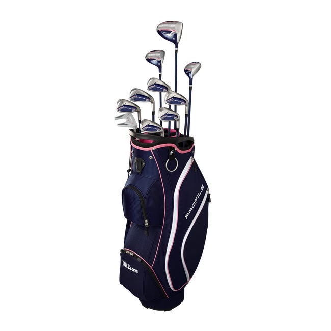 

Wilson Women's Profile Complete Set With Cart Bag - Size Standard