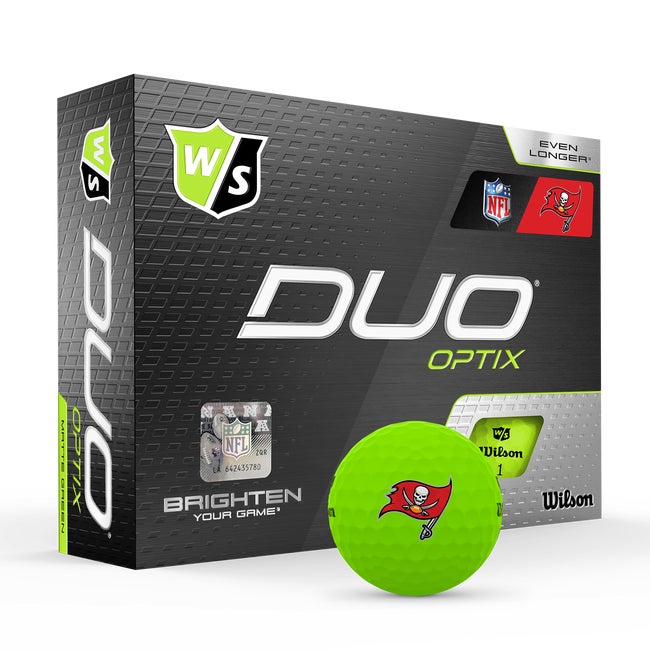 

Wilson Football DUO Optix NFL Golf Balls - Size NS