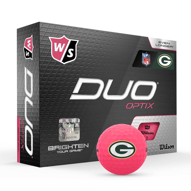 

Wilson Football DUO Optix NFL Golf Balls - Size NS