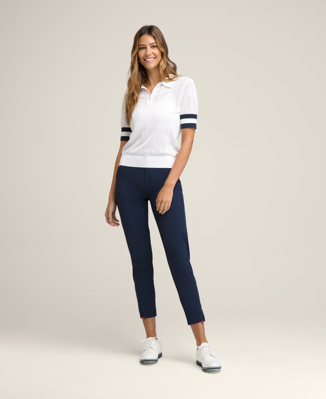 Kith Wilson Essex Sweater Polo Bright White for Men