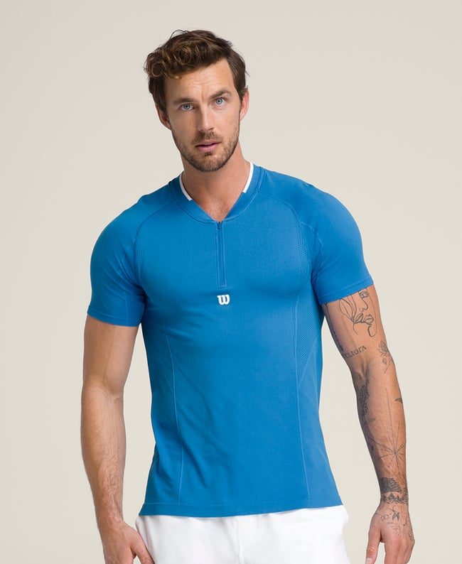 

Wilson Player's Seamless Zip Henley