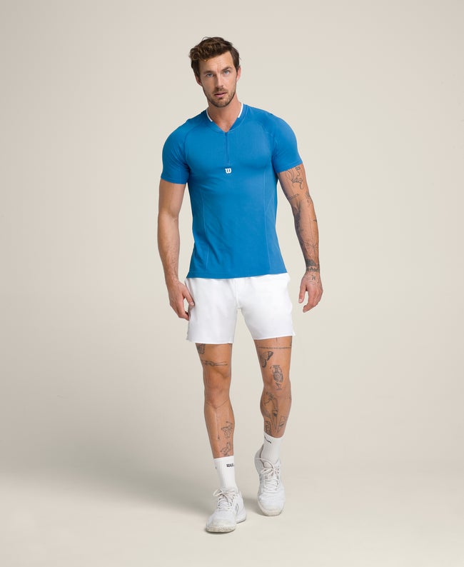 

Wilson Men's Player's Seamless Zip Henley