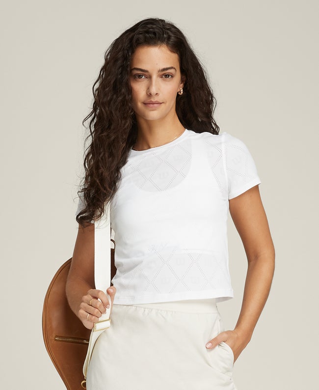 

Wilson Center Court Slim T-shirt - Size XS