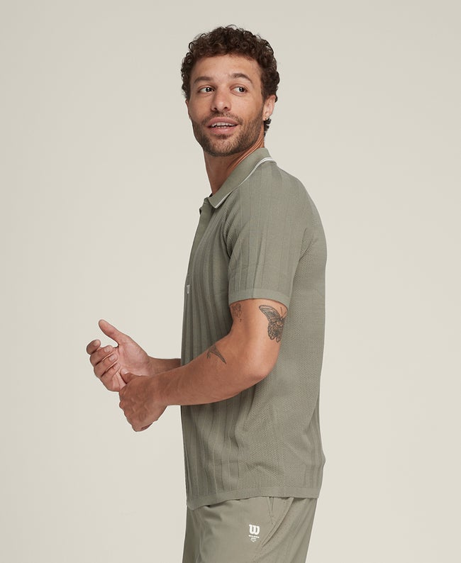 

Wilson Riviera Knitted Polo - Size 2XL