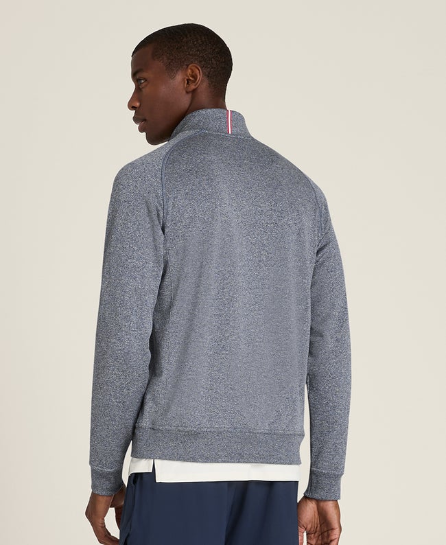 Classic Navy Milton Tech Quarter-Zip | Wilson Sporting Goods