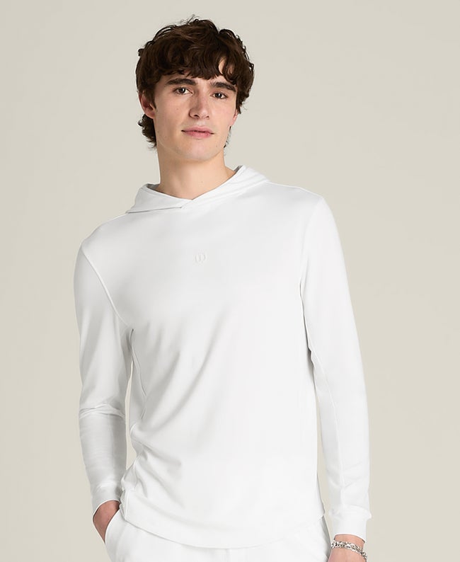 Bright White Everyday Performance Hoodie | Wilson Sporting Goods