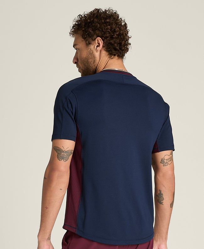 Classic Navy Serve Out Tee | Wilson Sporting Goods