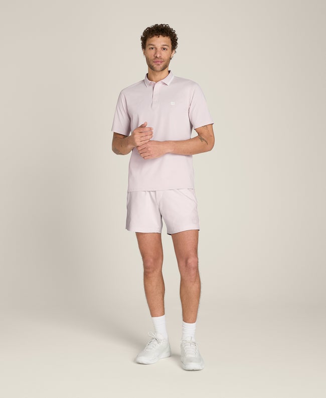Lilac Ash Challengers Technical Polo | Wilson Sporting Goods