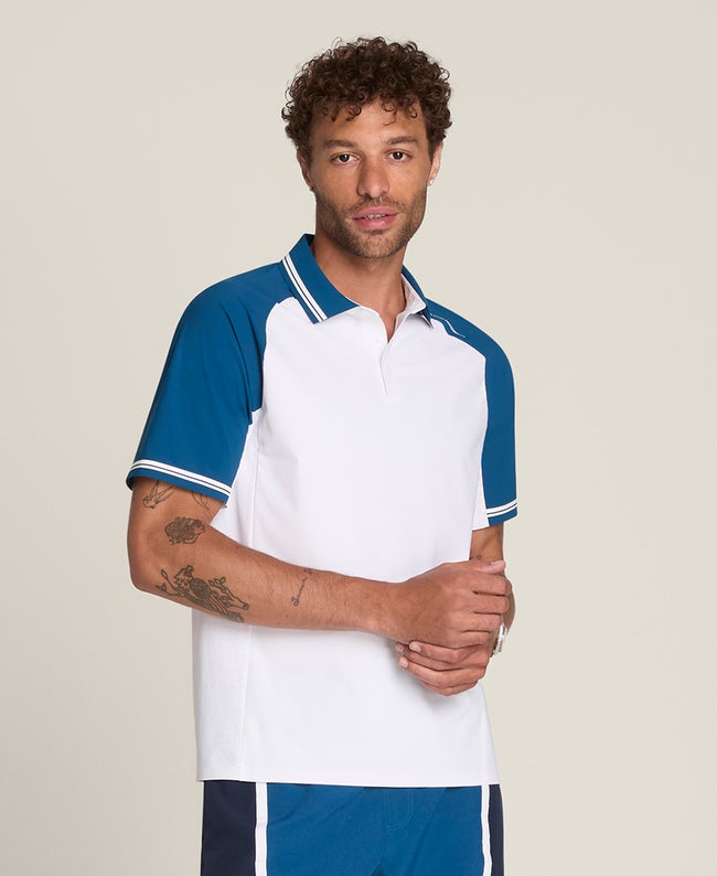 

Wilson men's Pro Tour Poseidon Polo Shirt - Size 2XL